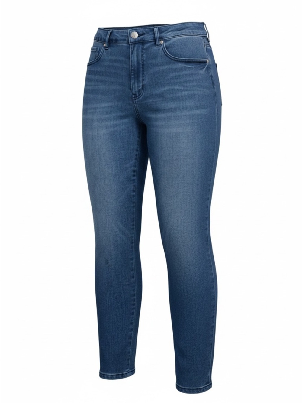 Judy Blue Ankle Jeans Womens size 18W Stretch Blue Denim High Rise Trendy Fit